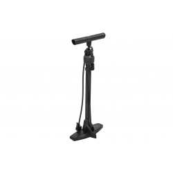 Pompka podłogowa stal. VLB BASE z manomentrem AV/DV/FV 32x620mm, czarna