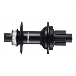 Piasta tylna KASETA alu. 32H, TARCZA Center Lock, QR12, czarna /Shimano FH-MT510 12rz. 12x142/