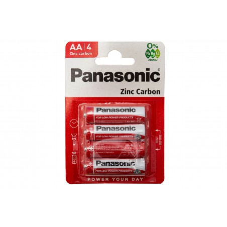 Bateria R6 AA Panasonic 4sz. blister
