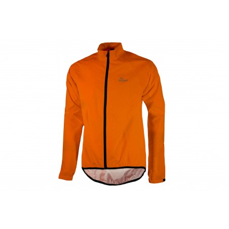Kurtka ROGELLI TELLICO rowerowa przeciwdeszczowa 2XL pomarańczowa fluor