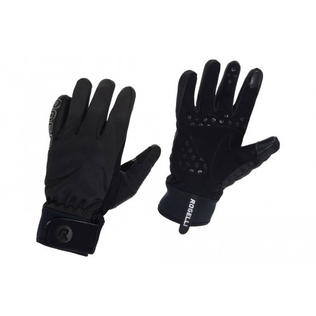 Rękawiczki ROGELLI STORM zimowe cieńsze żelowe M czarne
