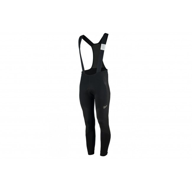 Spodnie ROGELLI ARTICO zimowe softshellowe z ochroną brzucha, 2XL czarne
