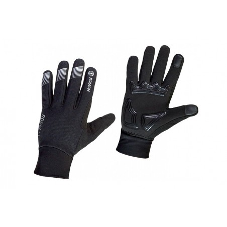 Rękawiczki ROGELLI TOCCA zimowe ocieplane z membraną i wkładką XL czarne