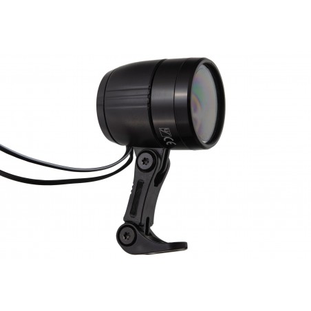 Lampa przednia /dynamo/ JY-7090 z wyłącznikiem + uchwyt 100lux