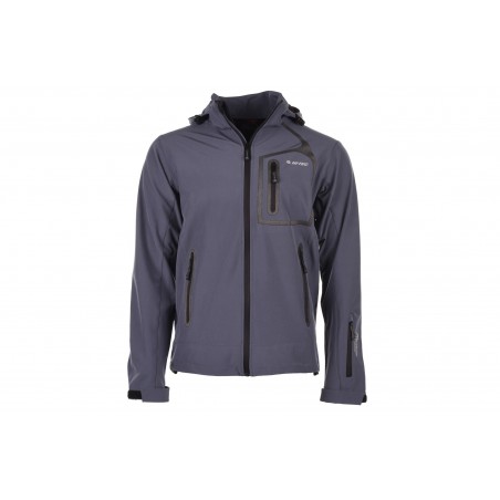 Kurtka SOFTSHELL HI-TEC NILS męski grafitowy M