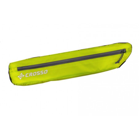 Sakwa pod ramę Crosso Zipper Lite M żółta fluo 43x9x6cm