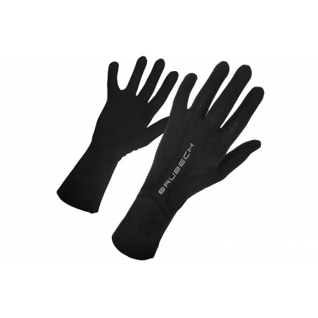 Rękawiczki termoaktywne BRUBECK merino GE10020 czarne S/M