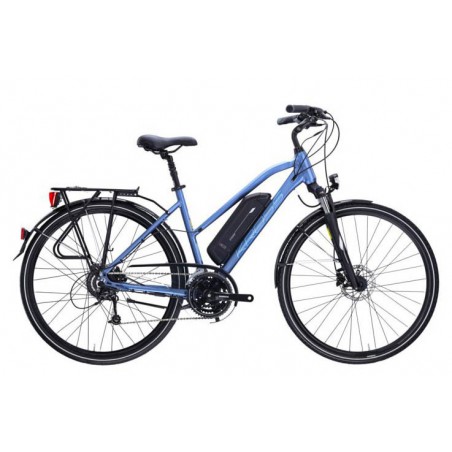 Rower elektryczny 28 KROSS TRANS HYBRID D nieb-sreb mat 17" 2021