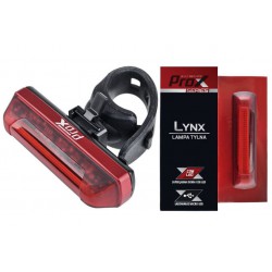 Lampa tylna /akumulator/ PROX LYNX COB LED 30Lm USB, czarna