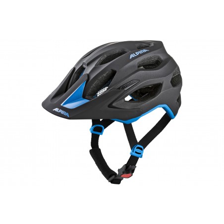 Kask ALPINA CARAPAX 2.0 MTB BLACK-BLUE MATT czarno-niebieski mat 57-62cm