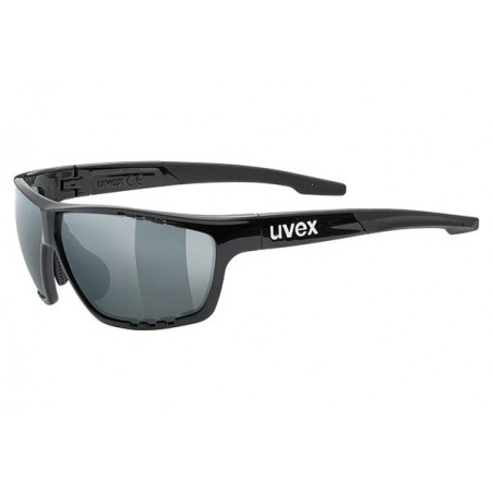 Okulary UVEX SPORTSTYLE 706 black / ltm.silver