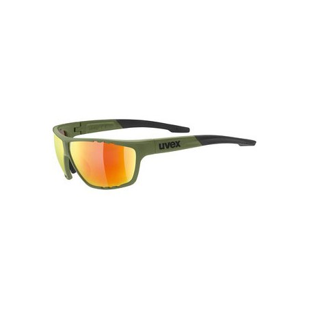 Okulary UVEX SPORTSTYLE 706 olive gre.m/mir.red