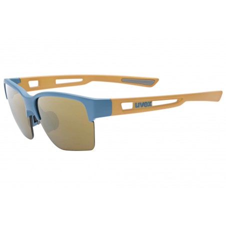 Okulary UVEX SPORTSTYLE 805 CV blue sand m/champ niebiesko- złote