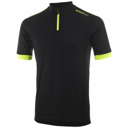 Koszulka ROGELLI PERUGIA 2.0 kr.r czarno-fluo L