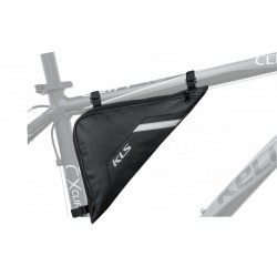 Sakwa na ramę KELLYS KLS TRIANGLE ECO trójkątna mała, czarna /small/