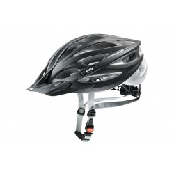 Kask UVEX OVERSIZE black mat-silver 61-65cm czarno-srebrny