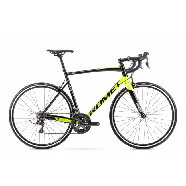 Rower 28 ROMET HURAGAN 2 czarno-limonkowy L 53