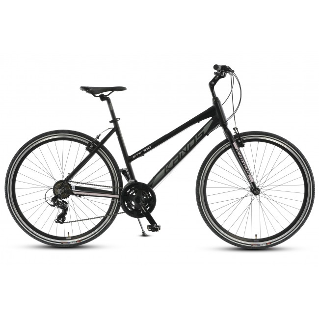 Rower 28 KANDS ENERGY STV-700 damski 19" czarno-różowy mat
