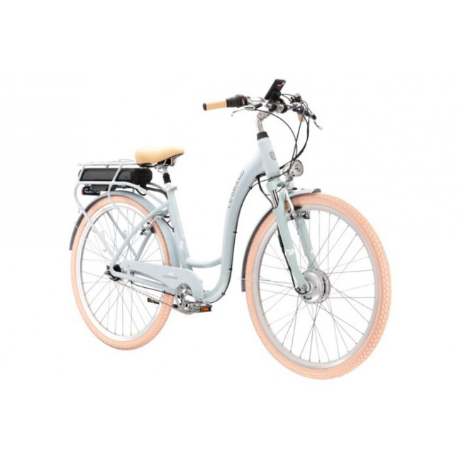 Rower elektryczny 28 KROSS LeGrand eLille 2 damski M szarozielbia...
