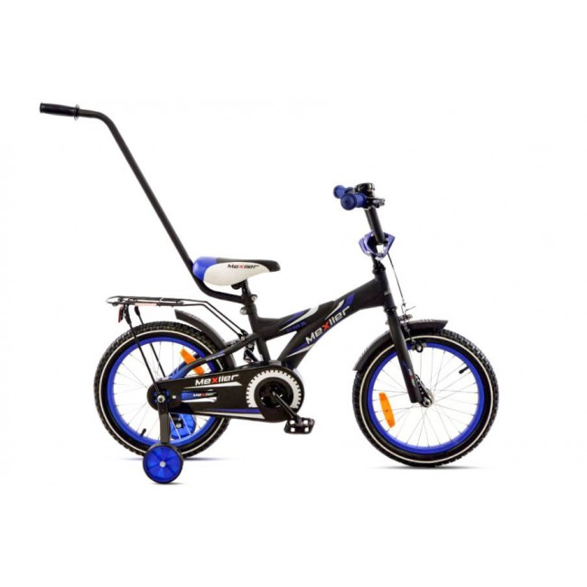 Rower 16 MEXLLER BMX czarno-niebieski mat