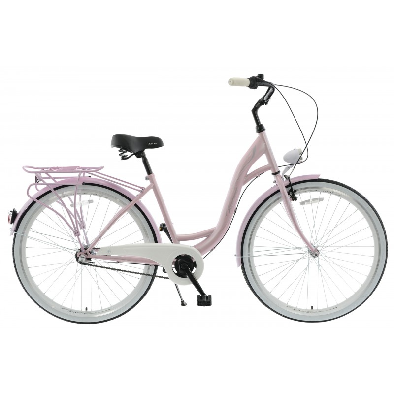 Rower 28 KANDS 3biegi NEXUS 18" różówy mat Rowery miej...