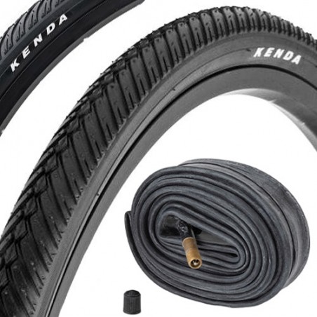 OPONA 28 TREKKING 700 X 38C KENDA K-180 + DĘTKA AV