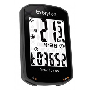 Licznik rowerowy BRYTON RIDER 15 neoE czarny