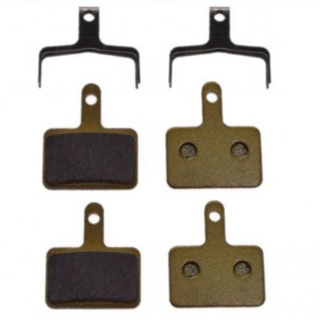 KLOCKI HAM. TARCZOWEGO METALICZNE SHIMANO 2 PARY