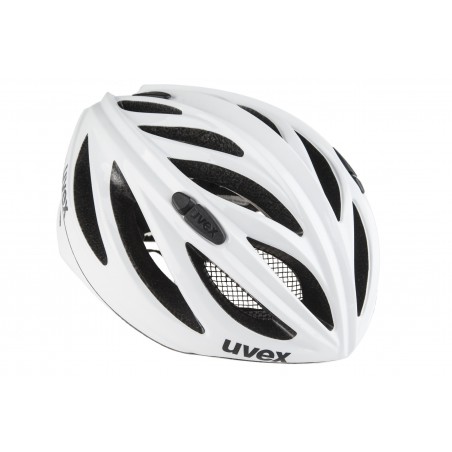 Kask UVEX Boss Race - biały połysk  L 55-60 cm