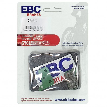 Klocki ham. tarczowego organiczne EBC SRAM Red 22 / Force CC1 / Rival 22