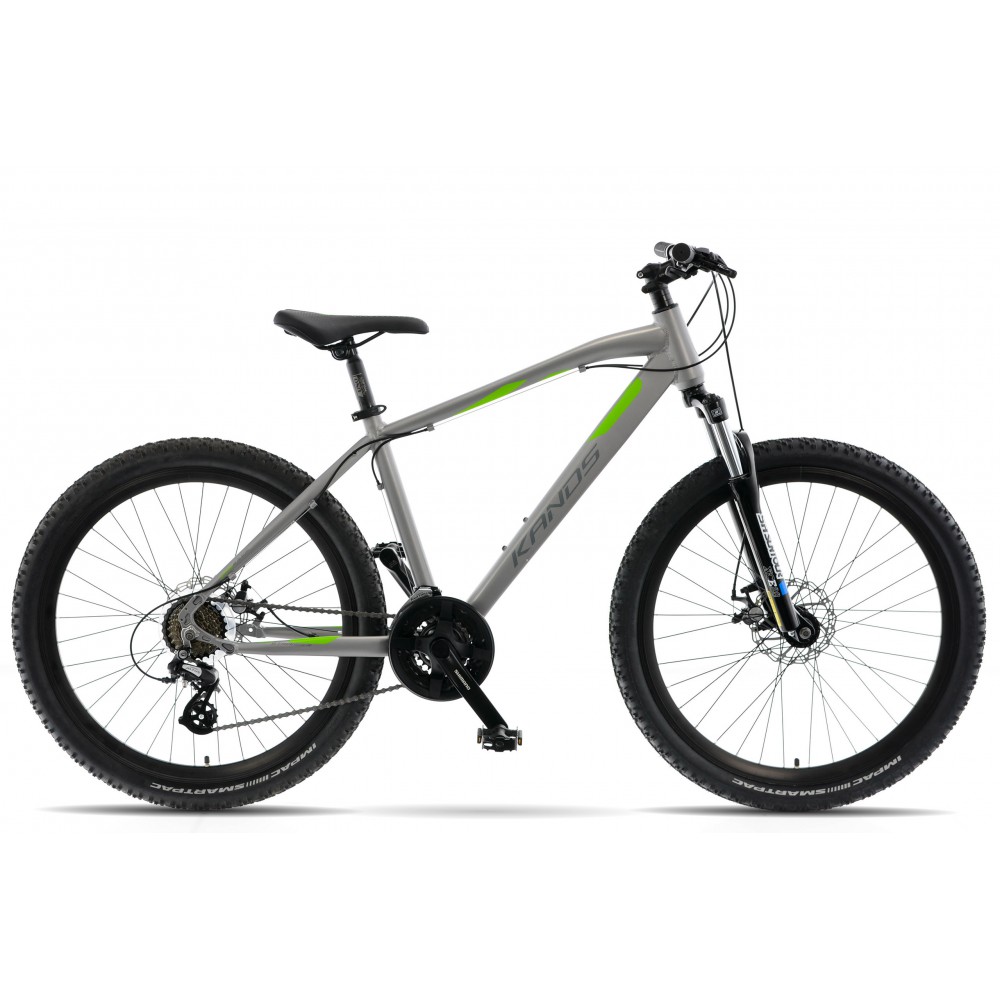 Rower 26 KANDS STRANGER DUAL alum. Tourney 2HT 15" szaroseledynowy mat