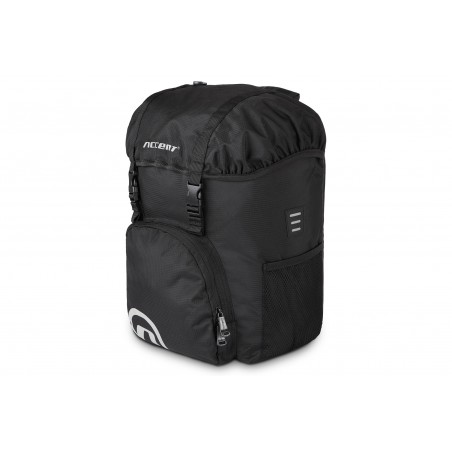 Sakwa na bagażnik ACCENT VOYAGER boczna 12,3L wodoodporna, czarna