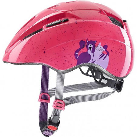 Kask UVEX dziecięcy KID 2 różowy XS 46-52cm CATS