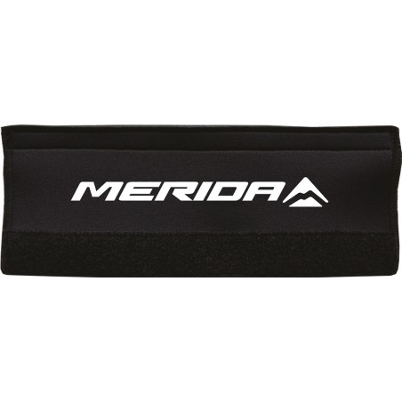 Osłona ramy pod łańcuch MERIDA neoprenowa czarna 250x95mm