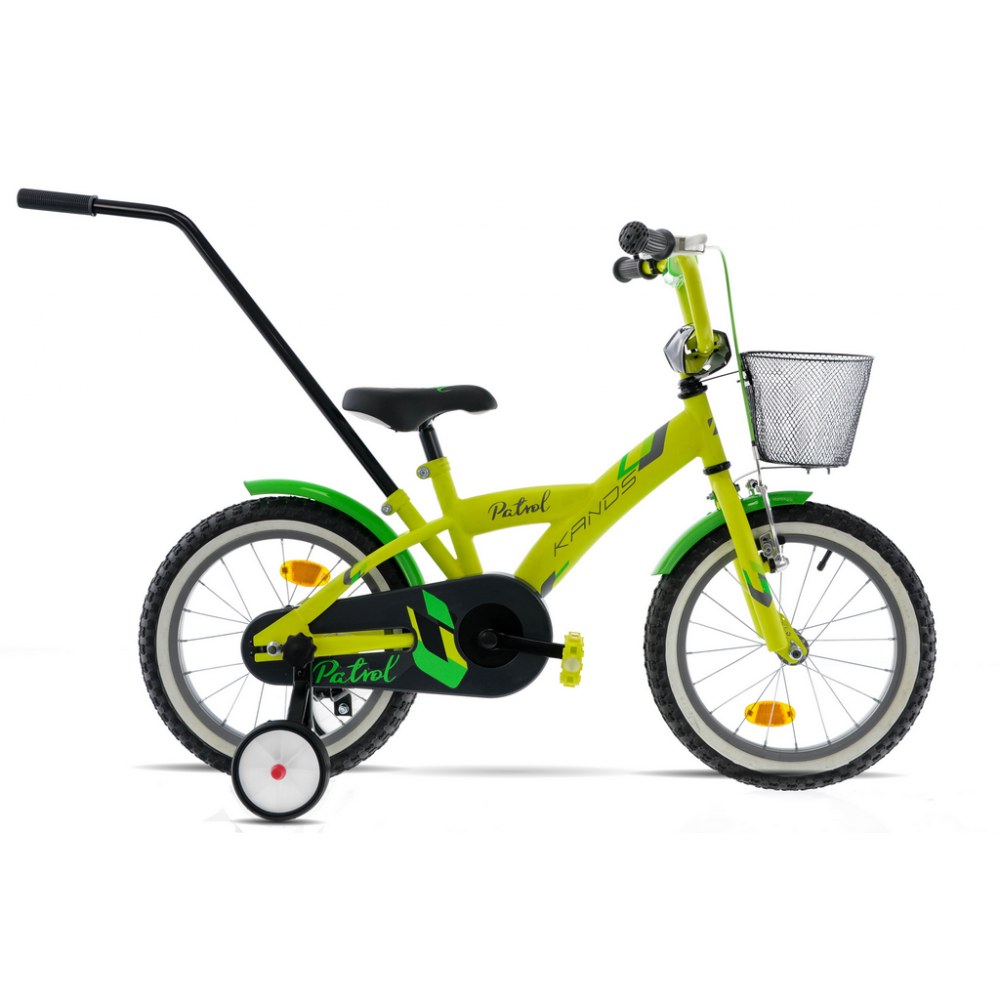 Rower 16 KANDS PATROL VELO seledynowozielony mat