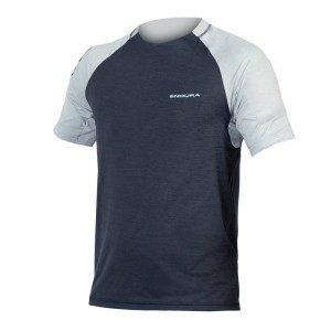 Koszulka Endura Singletrack S/S 2022 kr.r niebieska XL