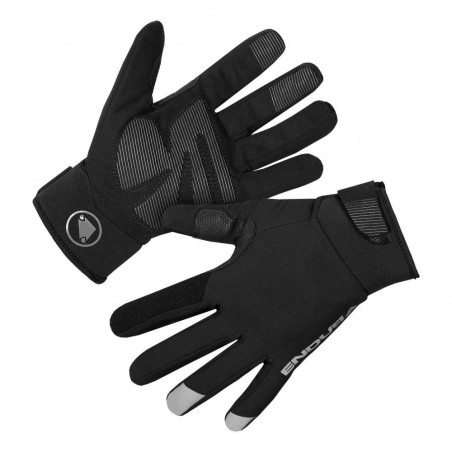 Rękawiczki Endura Strike 2022 (wodoodporne z wkł żelową) czarne S