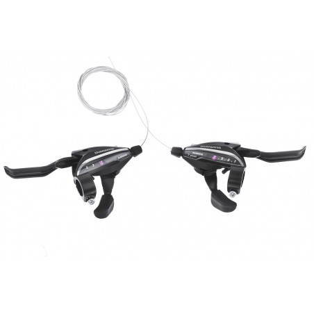 Klamkomanetki SHIMANO ST-EF65  3x7 czarne