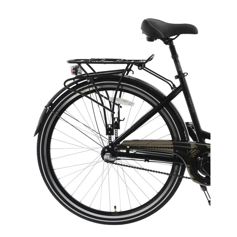 Rower 28 KANDS WENECJA ALUM. amort. NEXUS 3 biegi 19" czarny mat