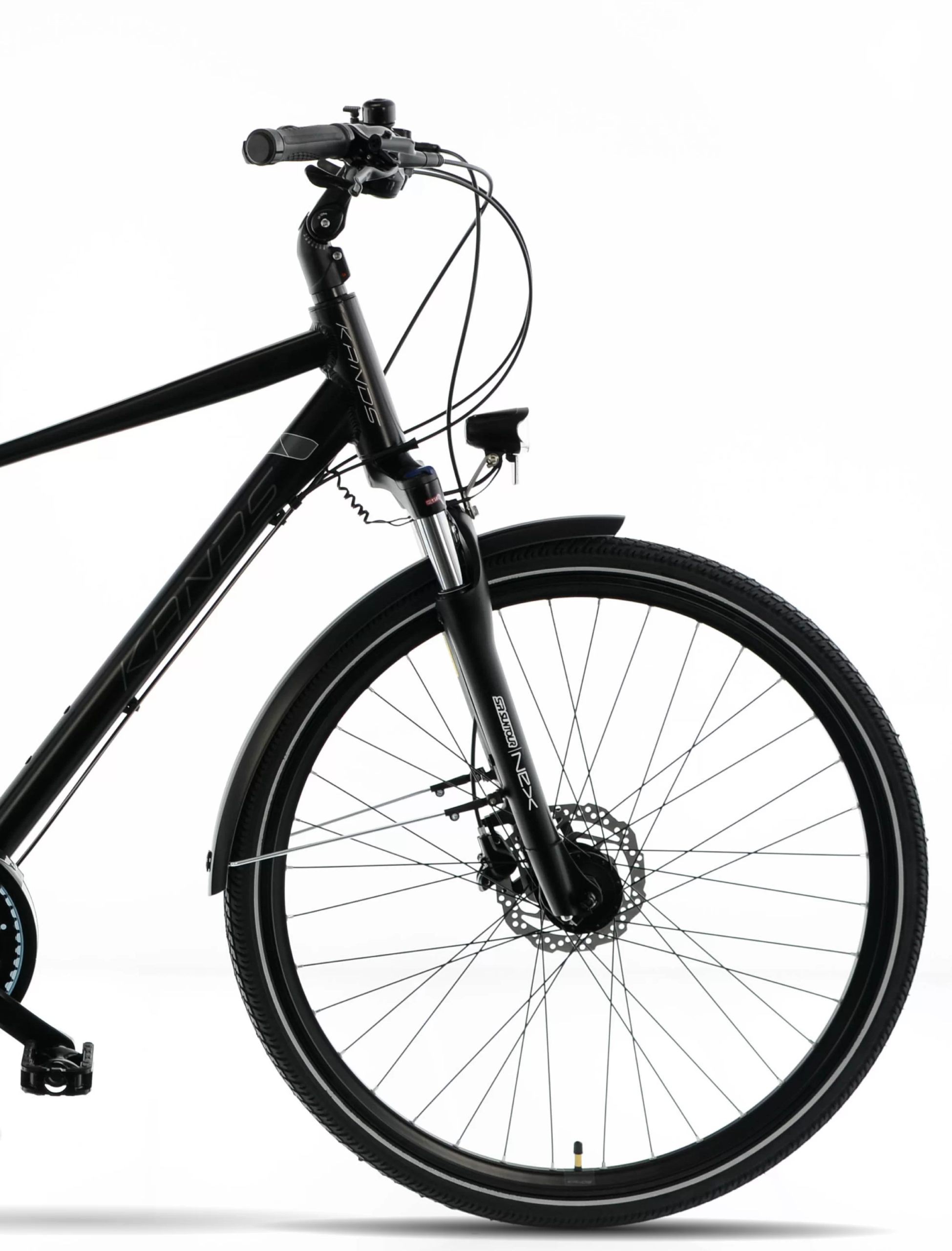 Rower 28" KANDS ELITE PRO 3.0 CTB M ALIVIO 2HThydr. prąd.19" czarnoszary mat