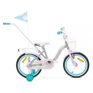 Rower 14 ONILUS KATI GIRL biało-różowy