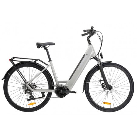 Rower elektryczny 28 KROSS TRANS HYBRID LS 2.0 U M szary poł. 2023