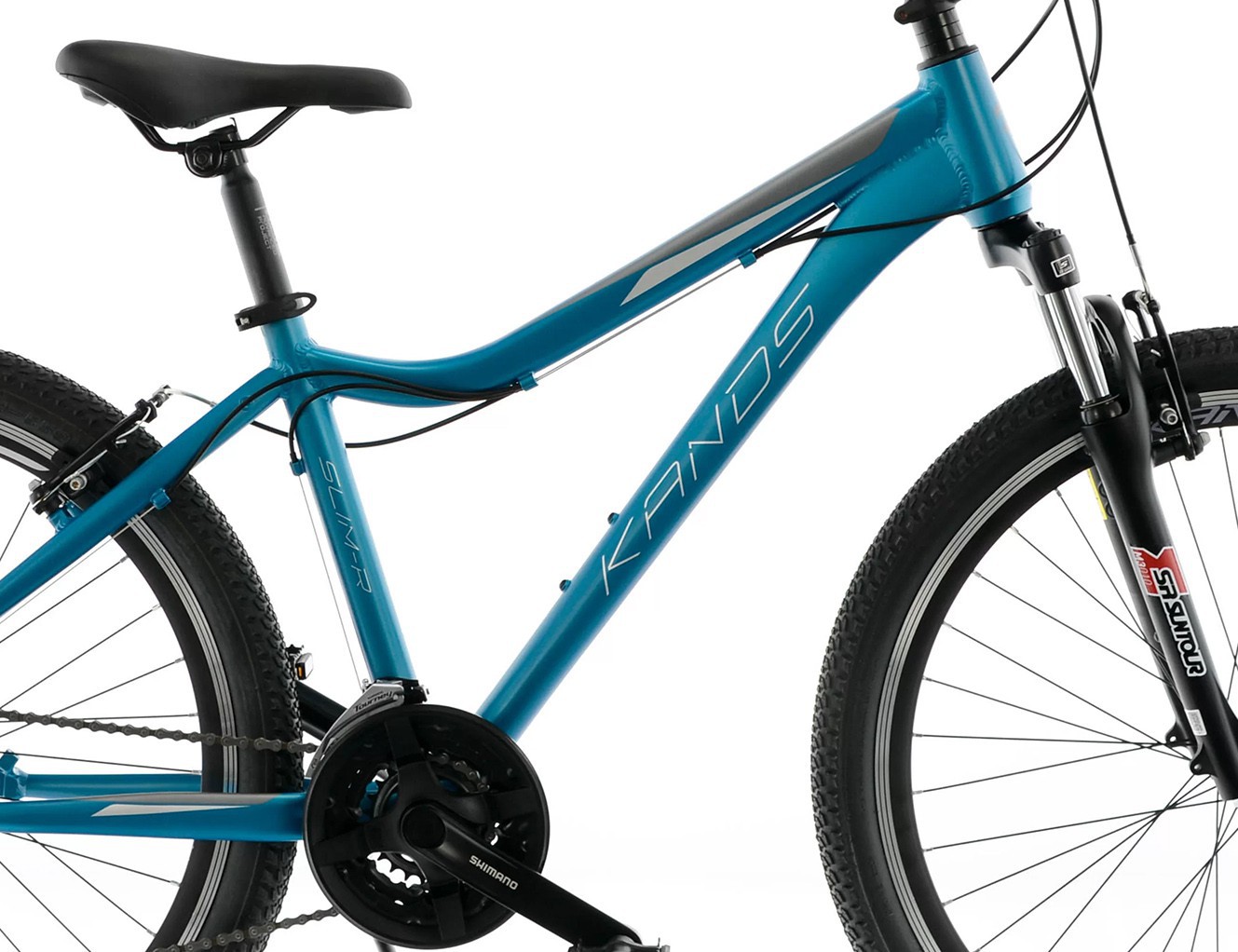 Rower 26 KANDS SLIMR Tourney AM 16" turkusowo poł.