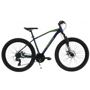 Rower 26 KANDS BROSWAY stal. Tourney 2HT mech. granatowo-seledynowy mat 17"