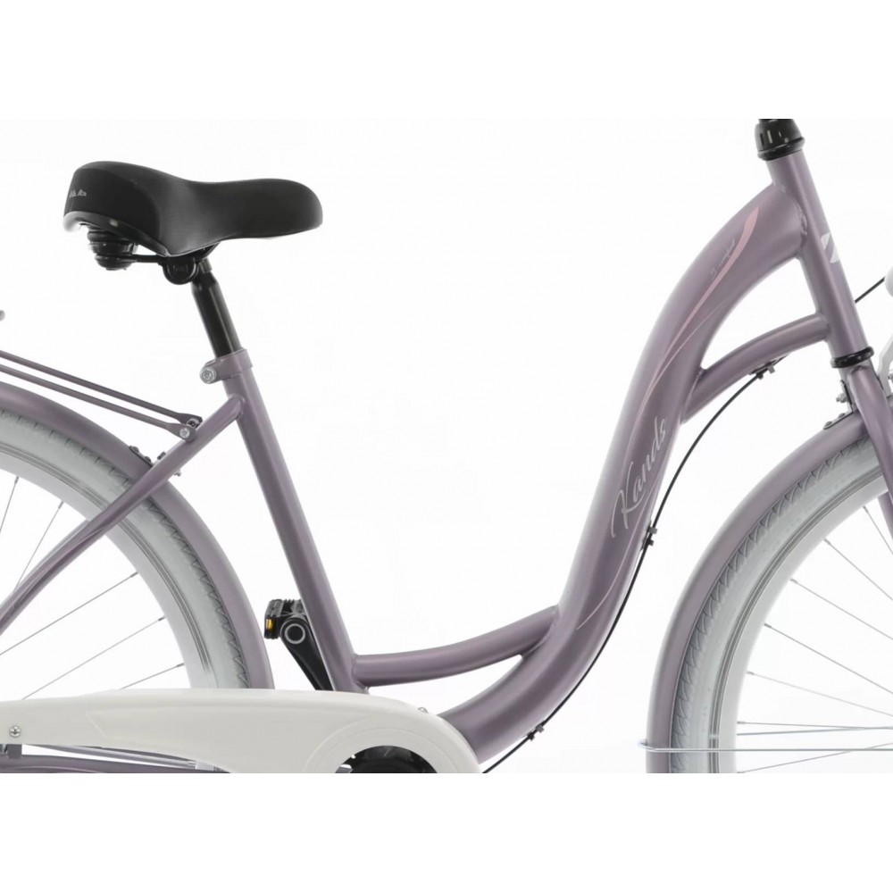 Rower 28 KANDS 3biegi NEXUS 18"wrzosowy mat