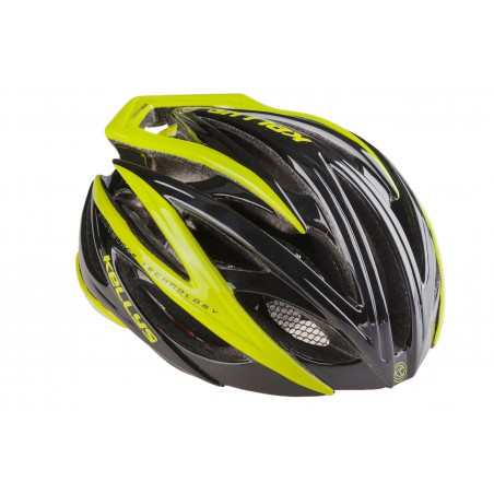 Kask rowerowy KELLYS ROCKET czarno-zielony M 56-58cm