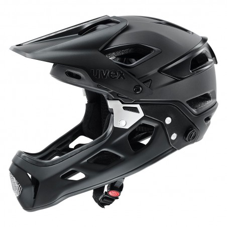 Kask UVEX JAKKYL HDE 2.0 full face BOA, L 56-61cm czarny