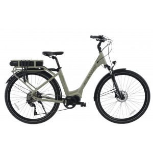 Rower elektryczny 28 KANDS GATO E-bike STEPS Deore 2HT hydr. D pistacja poł. 18" + bateria 418Wh 11,6AH