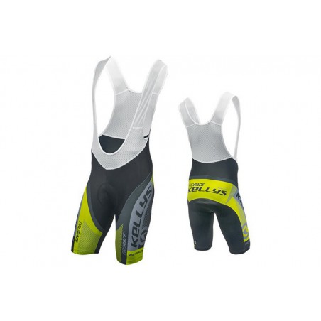 Spodenki KELLYS PRO Race krótkie z wkładką LIME -  L (016)
