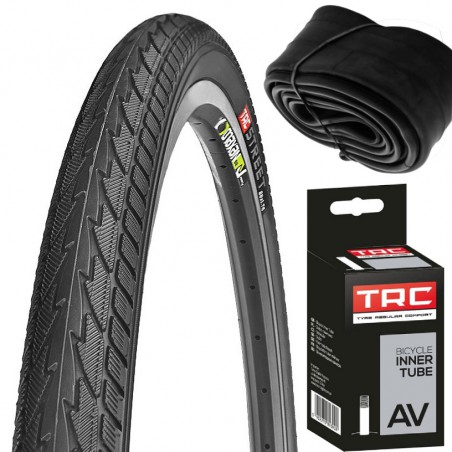 opona+dętka  26 x 1,75 TRC STREET HY-156 drut 47-559 26 x 1,50/2,10 TRC AV-48mm 37/54-559